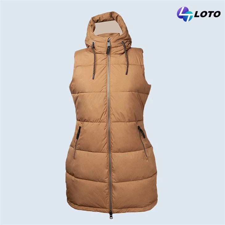 quilted padded vest
